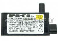 Ignition transformer Brahma TD1STPAF, 15910508