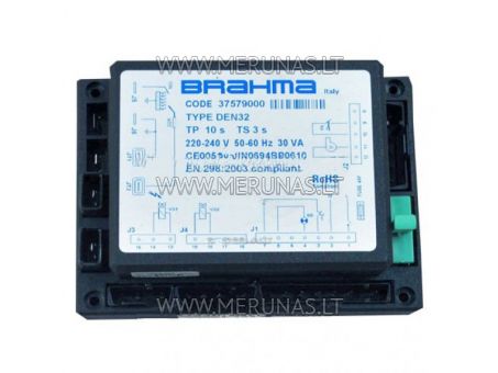 Burner control Brahma DEN32, 37579000